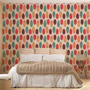 Tint Leaf Pattern Designer Wallpaper