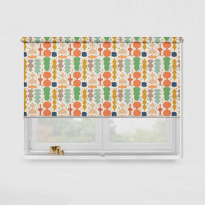 Shapes Pattern Printed Curtain (Block out Style)